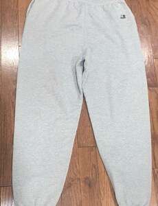 Starter Essential Heather Grey Jogger Sweatpants Sz L